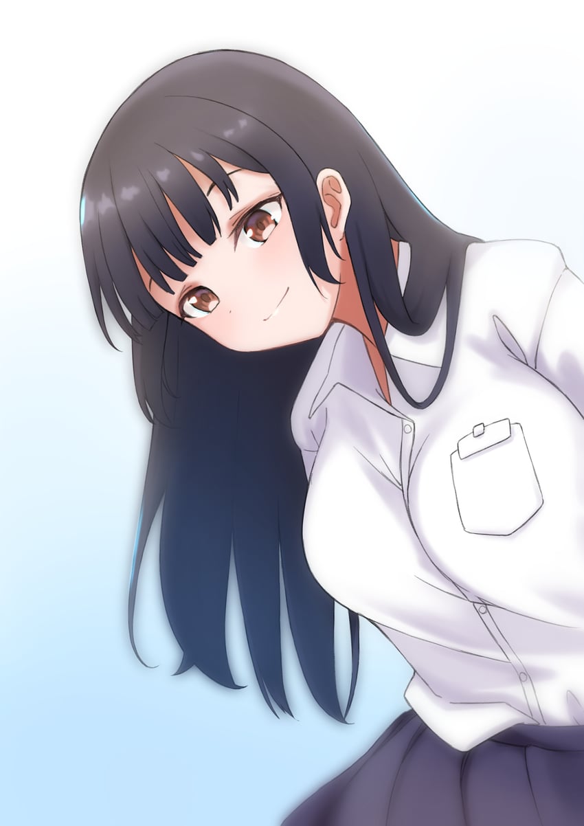 yamada anna (boku no kokoro no yabai yatsu) drawn by nanaba_(7leaves)