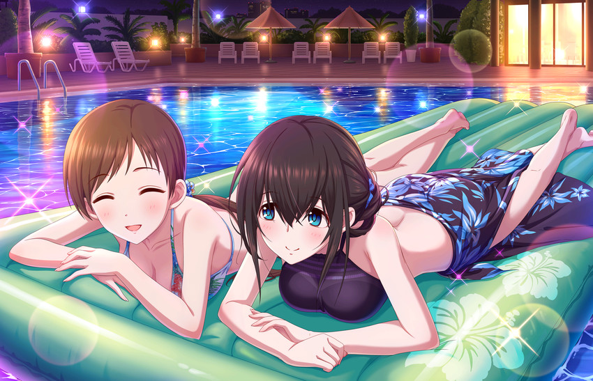 sagisawa fumika and nitta minami (idolmaster and 2 more)
