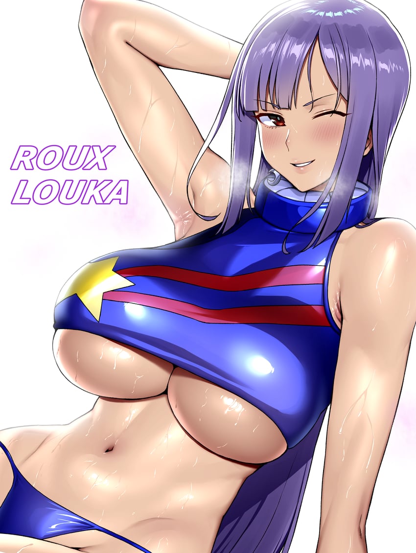roux louka (gundam and 1 more) drawn by yesman_(cvbnyesman)