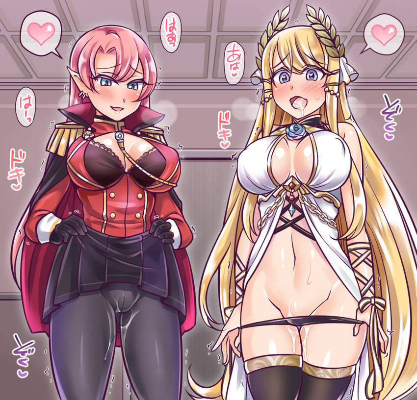 victorious and duke of york (azur lane) drawn by yakisobapan_tarou_&_negitoro-ko