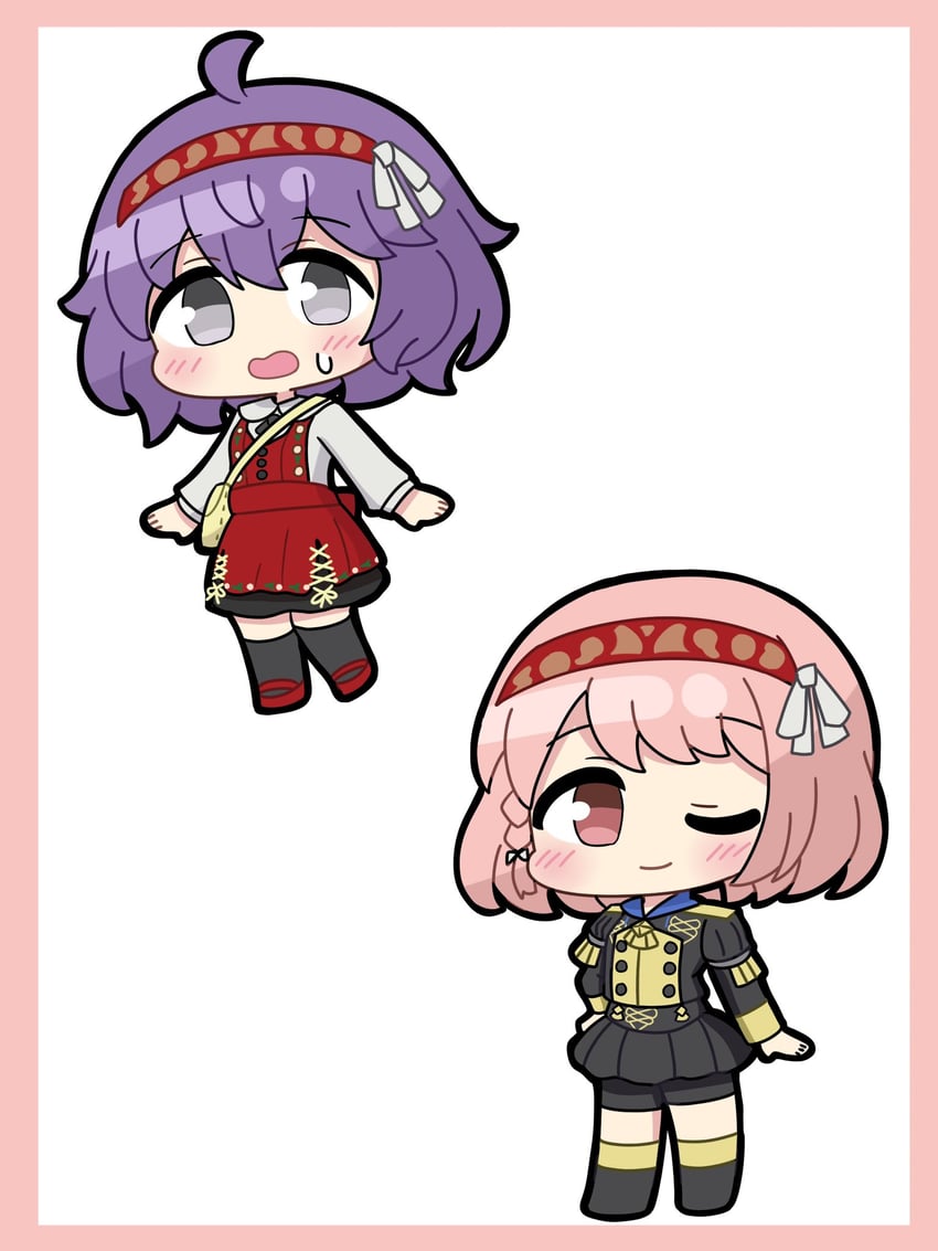 bernadetta von varley and lapis (fire emblem and 2 more) drawn by hiro_kayama