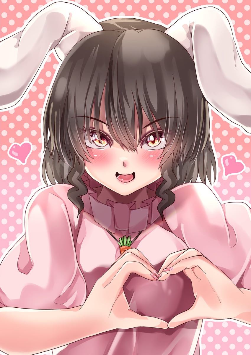 inaba tewi (touhou) drawn by mahoro_(minase_mahoro)