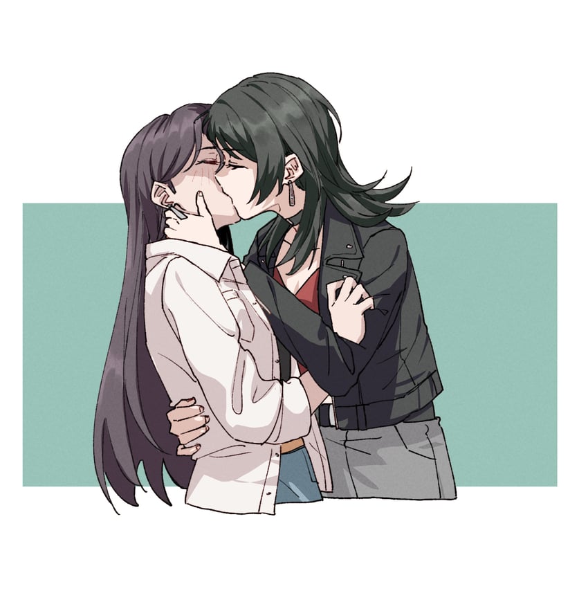 shiina taki and yahata umiri (bang dream! and 1 more) drawn by joker_(jjjokerrr233)
