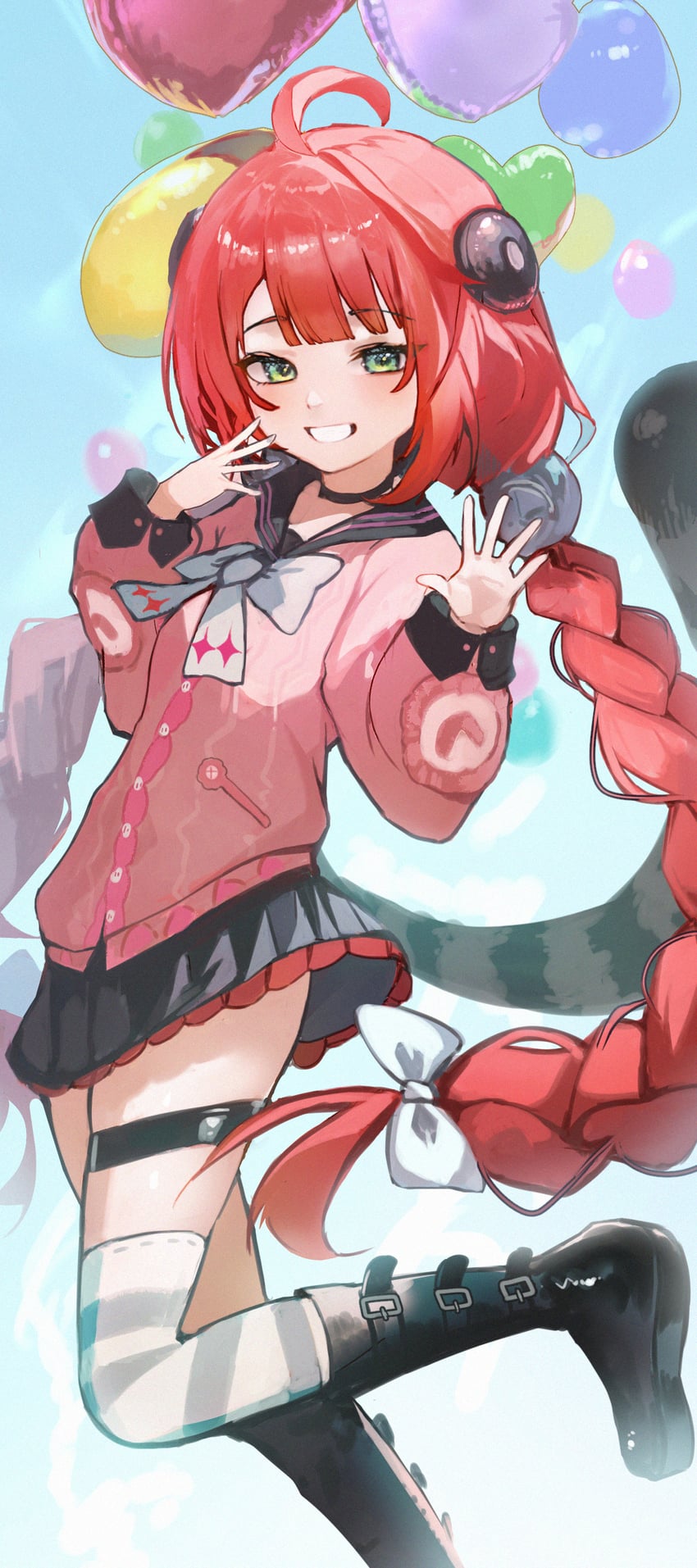 ukinami yuzuha (zenless zone zero) drawn by mamo_(user_jjca7524)