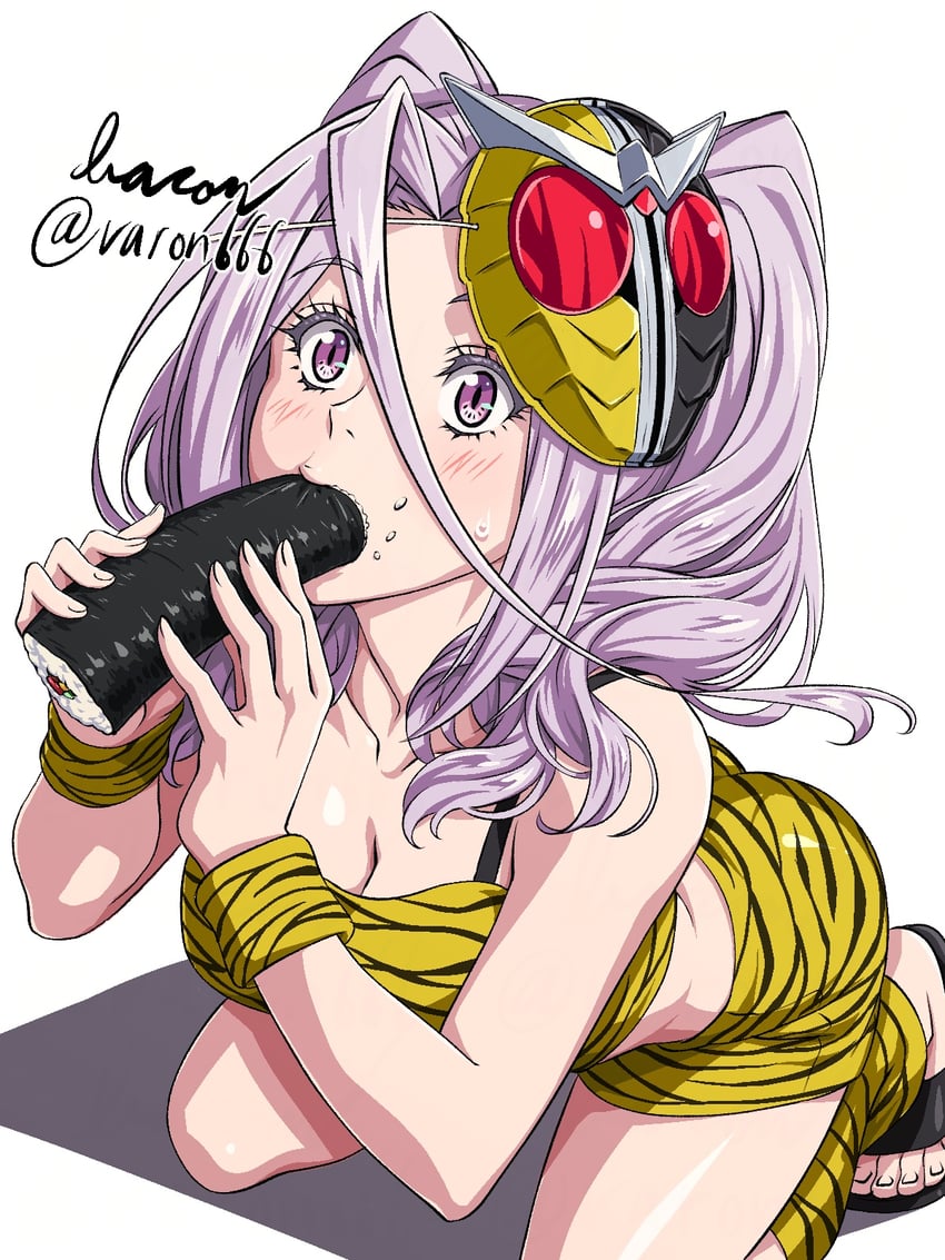 kamen rider double and tokime (kamen rider and 2 more) drawn by baron_(varon666)