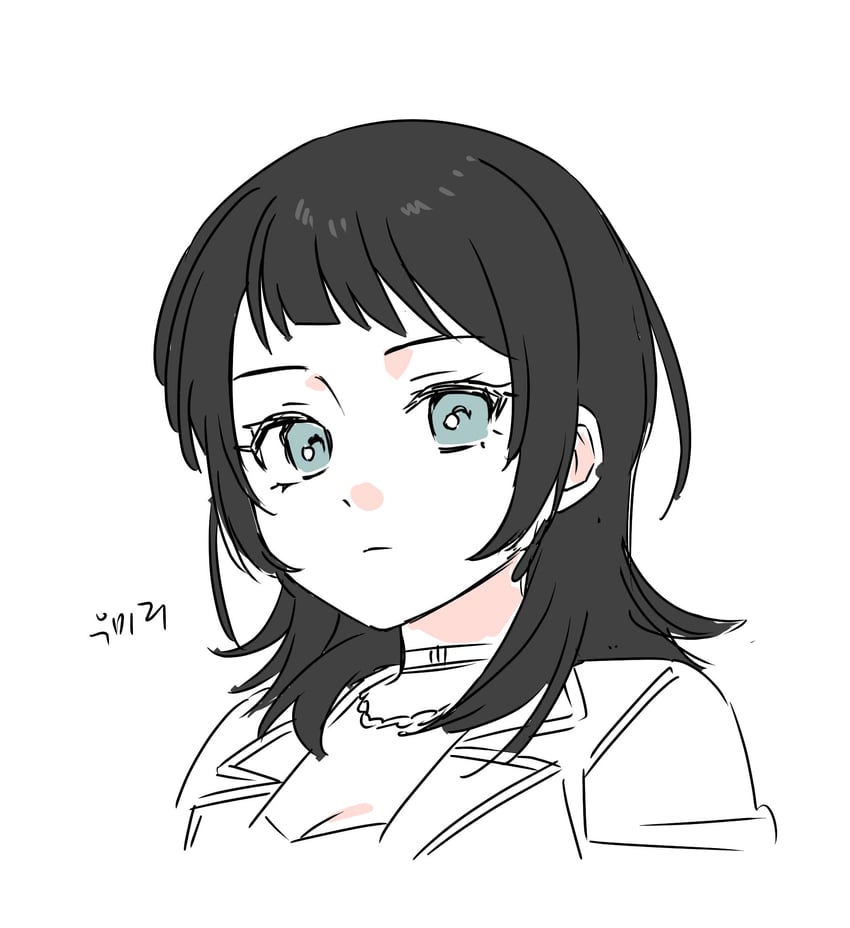 yahata umiri (bang dream! and 1 more) drawn by habsida_(habsida_hpy)