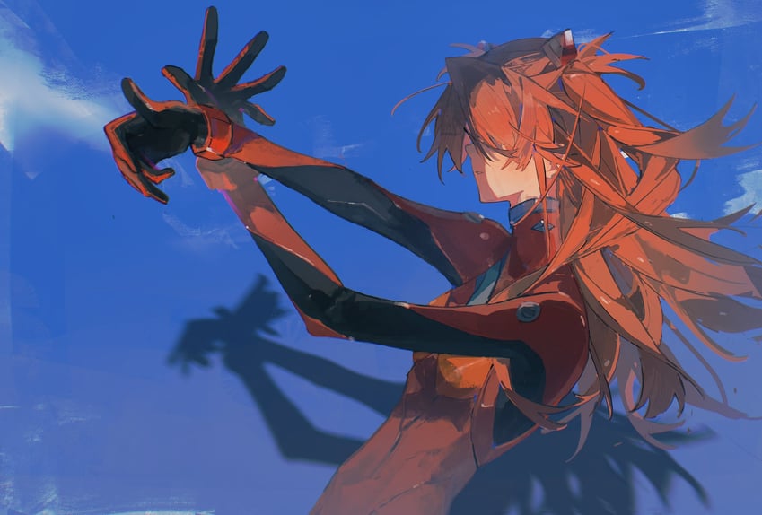 souryuu asuka langley (neon genesis evangelion) drawn by eliza_804