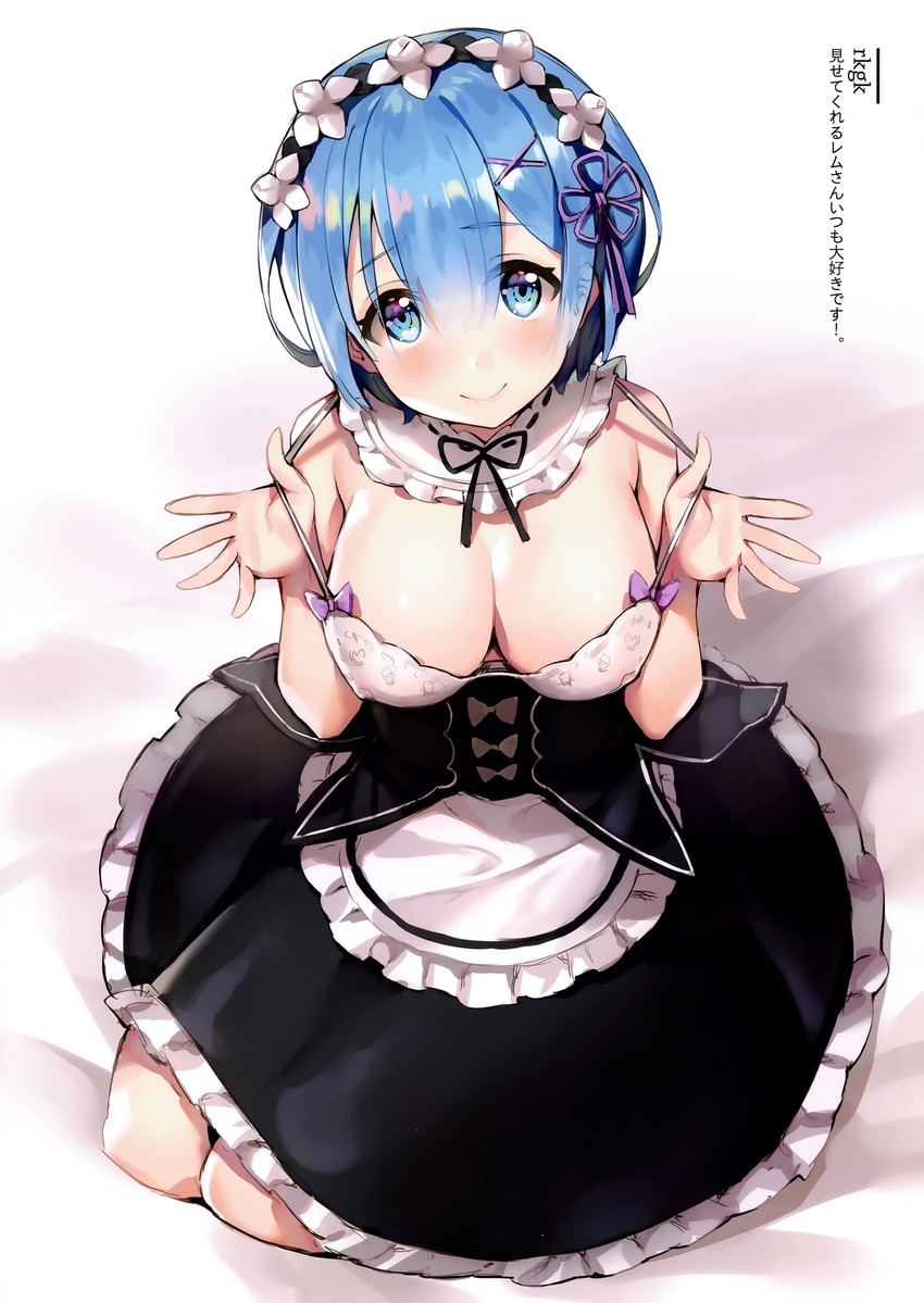 rem (re:zero kara hajimeru isekai seikatsu) drawn by ayamy