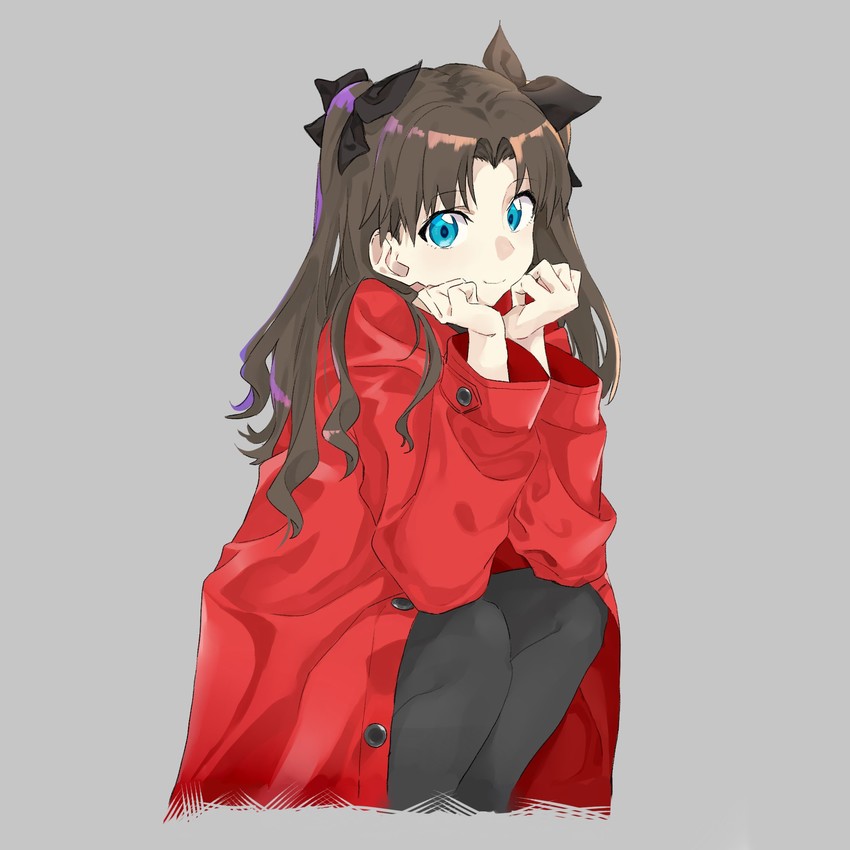 tohsaka rin (fate and 1 more) drawn by machi_(wm)