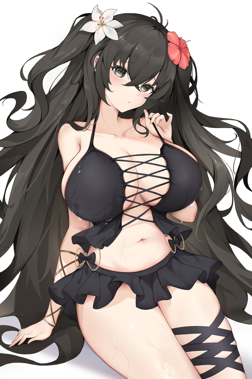 fubuki (azur lane and 1 more) drawn by rem_mie