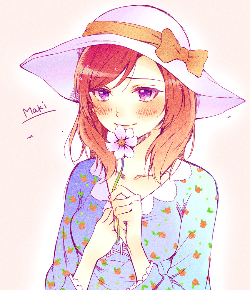 nishikino maki (love live! and 1 more) drawn by nemuhito