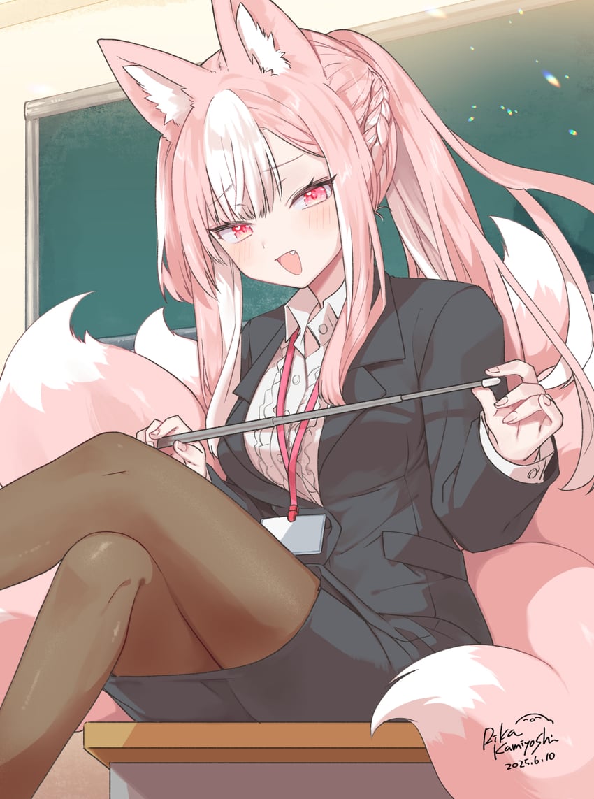 okitsune-sama (original) drawn by kamiyoshi_rika
