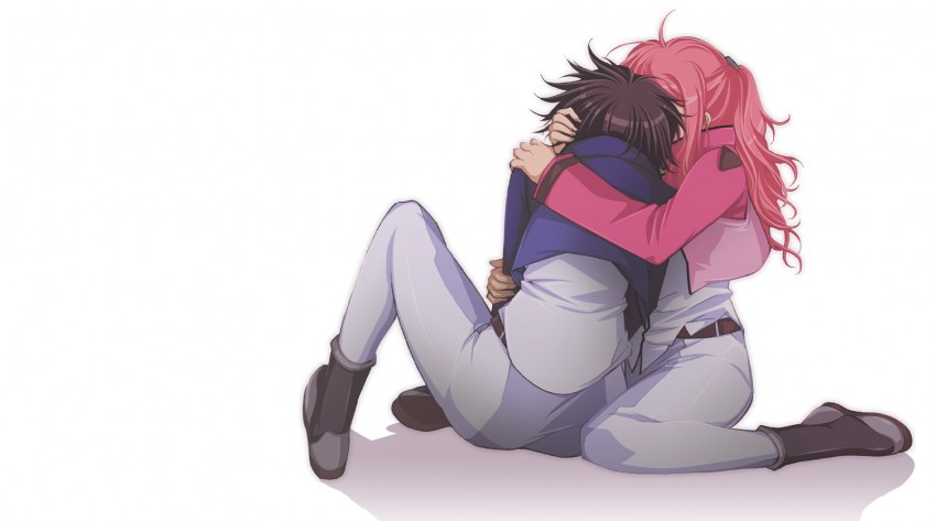 setsuna f. seiei and feldt grace (gundam and 1 more) drawn by sumi_(joker)