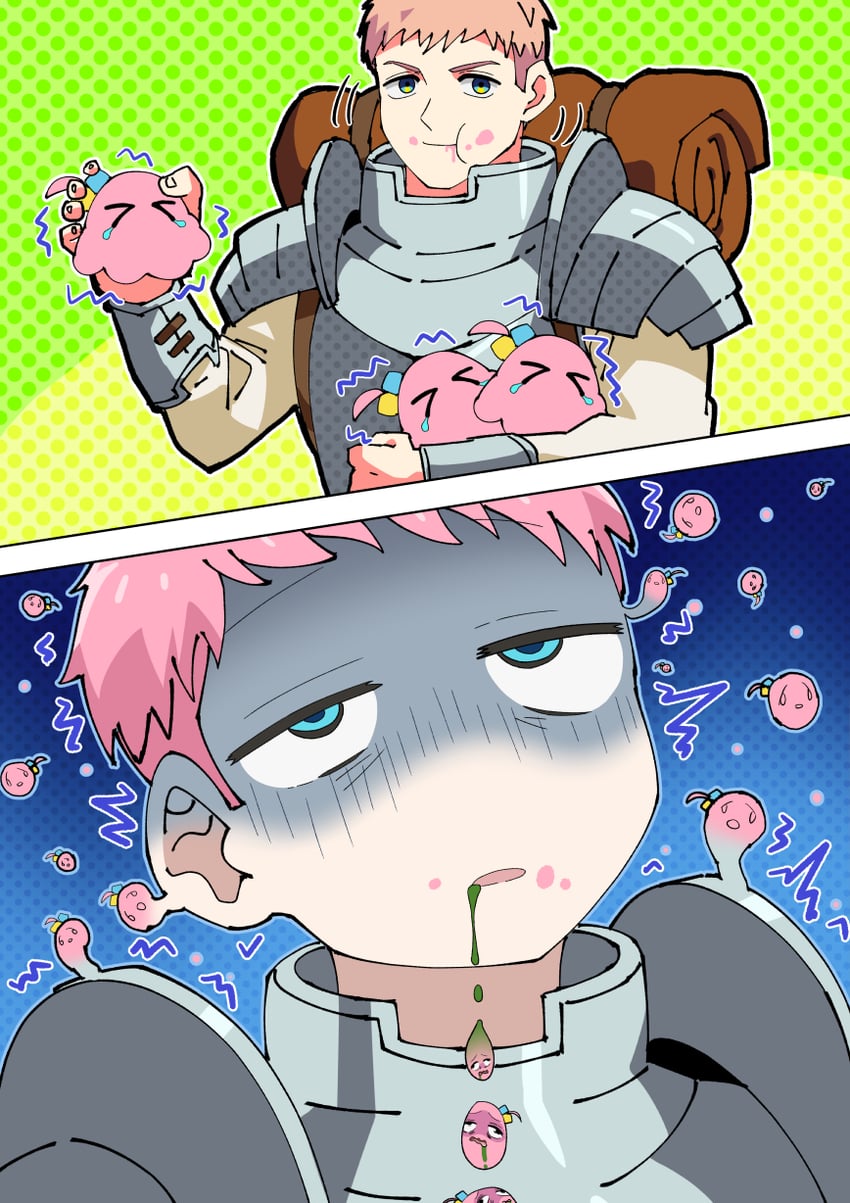 gotoh hitori and laios touden (bocchi the rock! and 1 more) drawn by joyoekaki