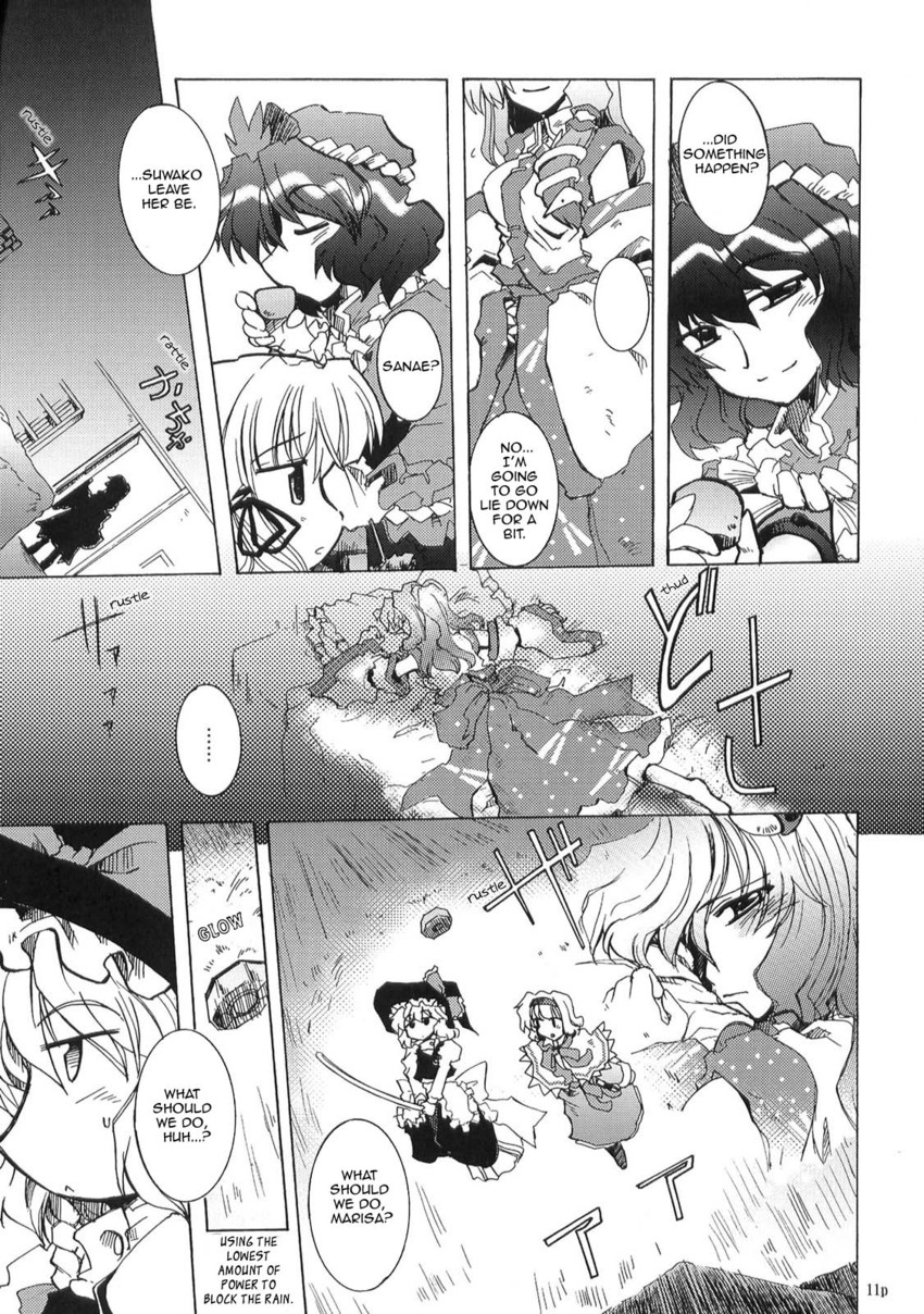 kirisame marisa, kochiya sanae, alice margatroid, moriya suwako, and yasaka kanako (touhou) drawn by takana_shinno