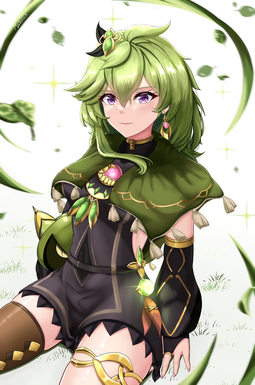 collei (genshin impact) drawn by musanix