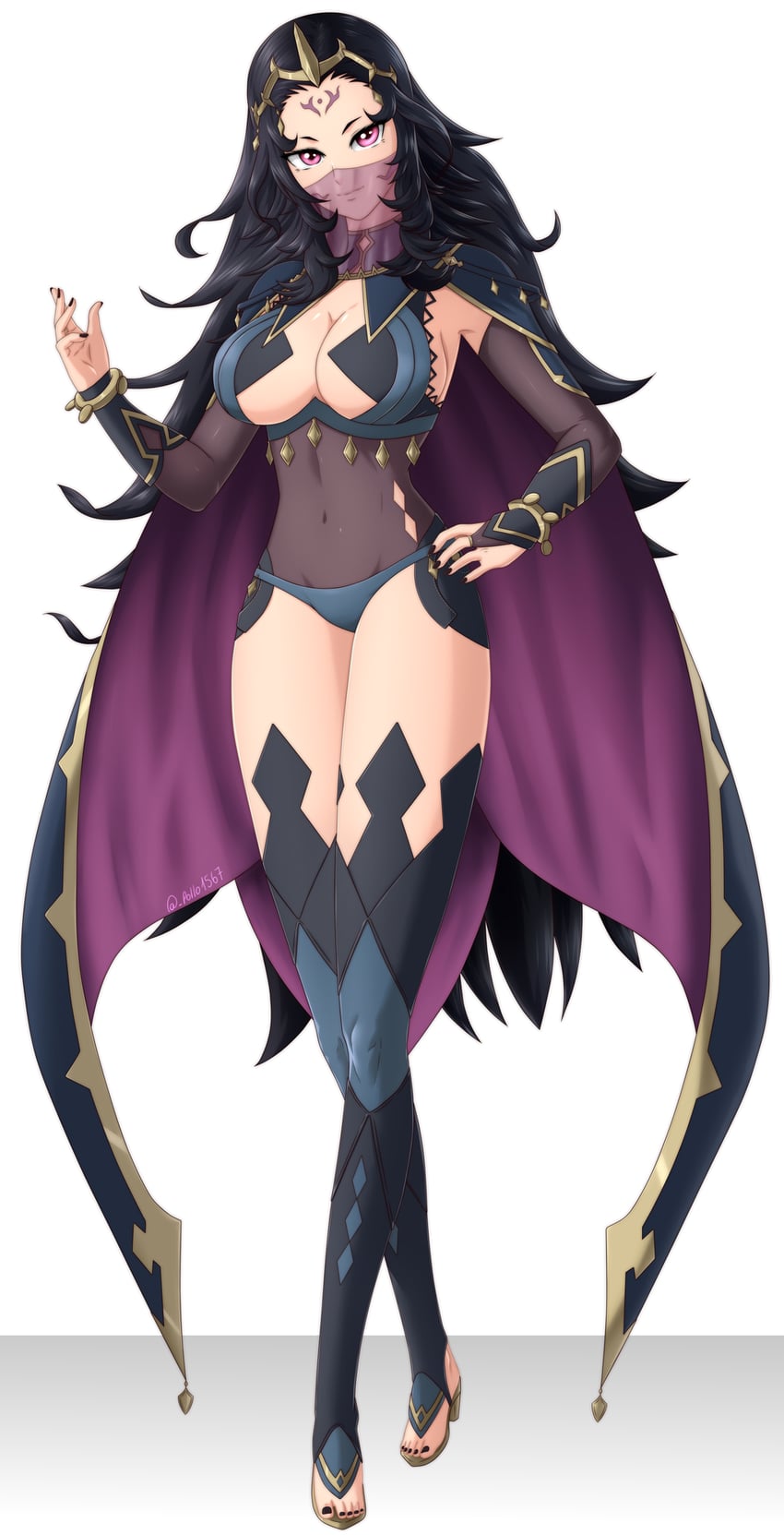 nyx (fire emblem and 1 more) drawn by pollo1567