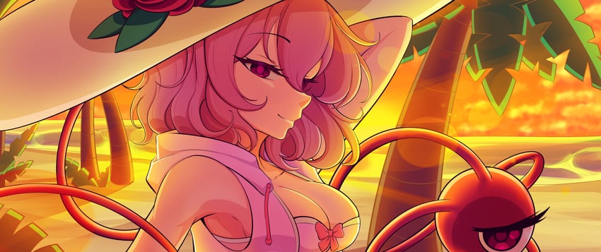 komeiji satori (touhou and 1 more) drawn by bmkro