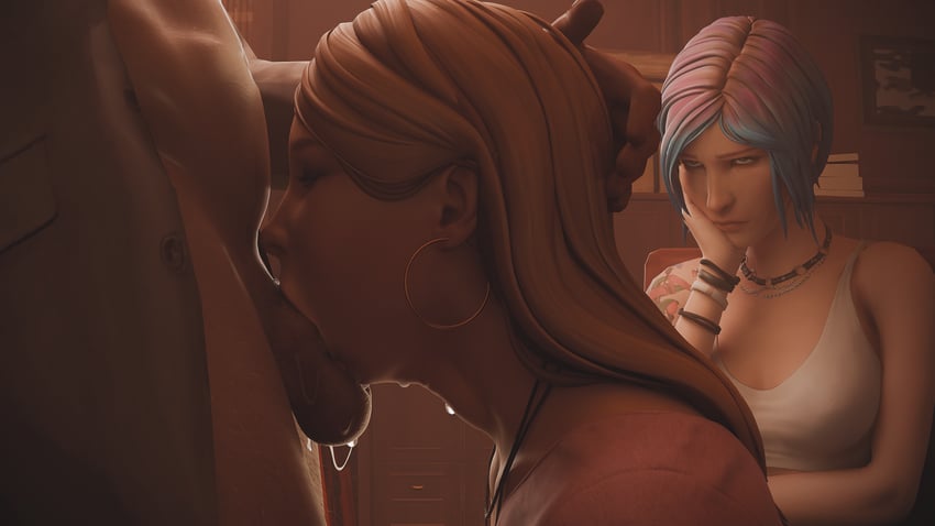 chloe price and rachel amber (life is strange) drawn by fugtrup