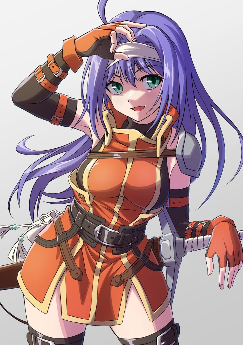 mia (fire emblem and 2 more) drawn by funami_dingo