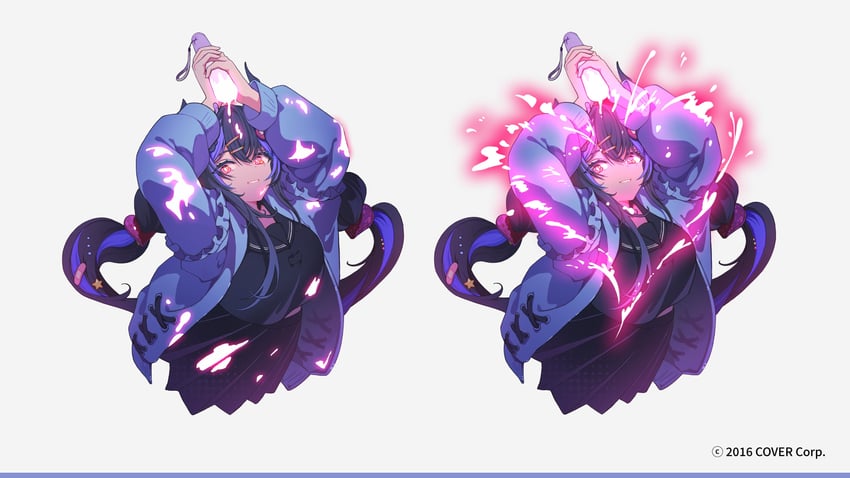 nerissa ravencroft (hololive and 1 more) drawn by happyongdal