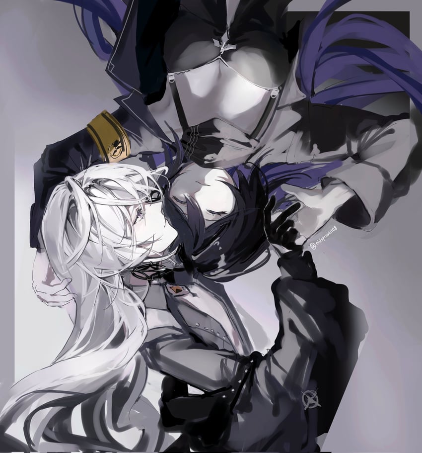 bronya zaychik and seele vollerei (honkai and 1 more) drawn by oldsprout1108