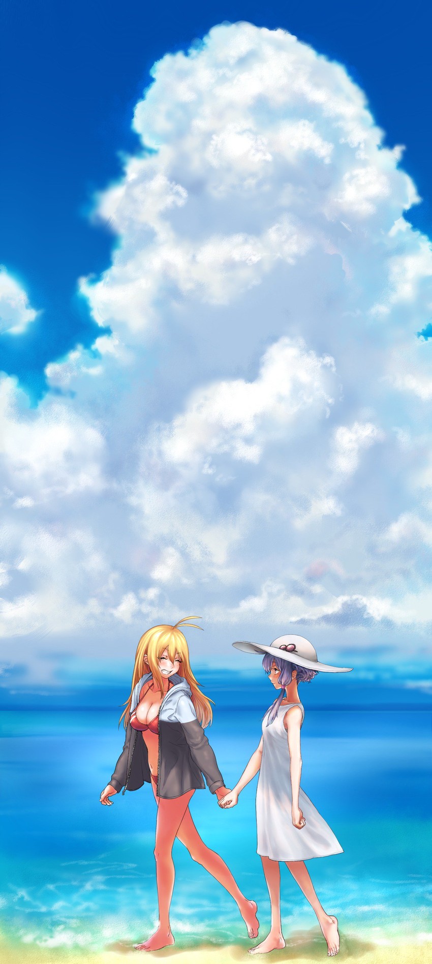 yuzuki yukari and tsurumaki maki (vocaloid and 1 more) drawn by mashima_jirou