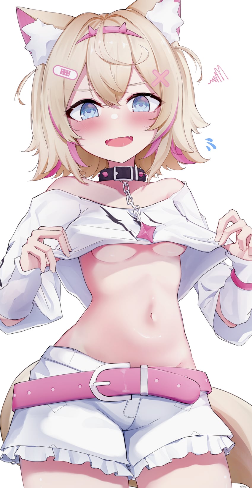 mococo abyssgard (hololive and 1 more) drawn by miixxc