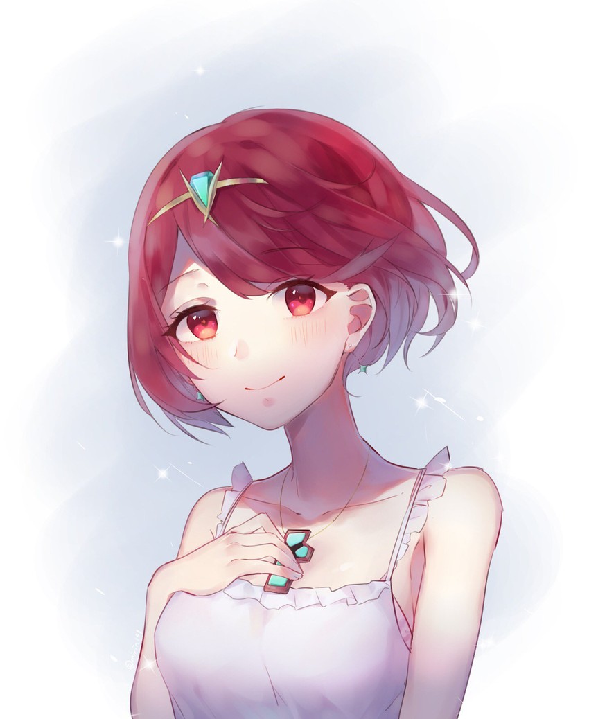 pyra (xenoblade chronicles and 1 more) drawn by comumo