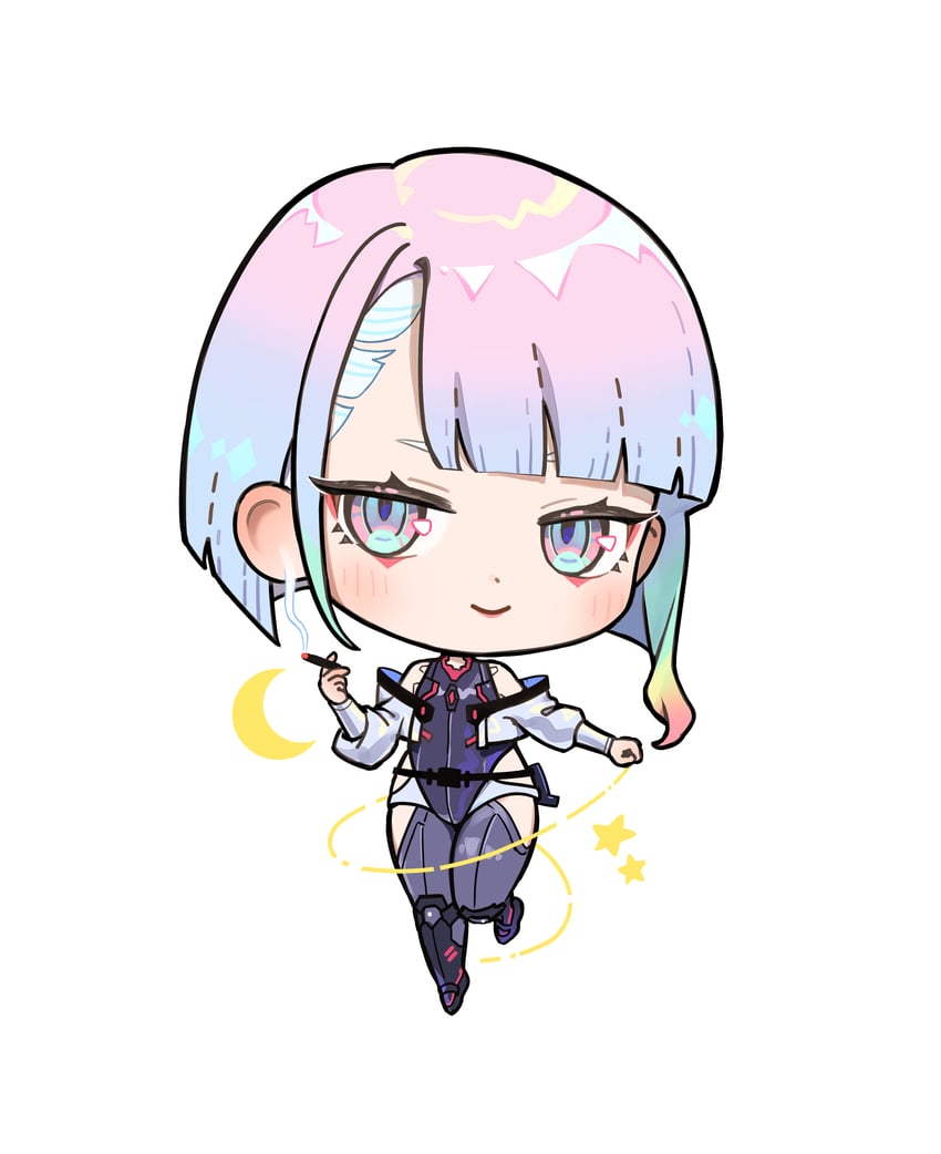 lucy (cyberpunk and 1 more) drawn by tamaki_(tamaki599)