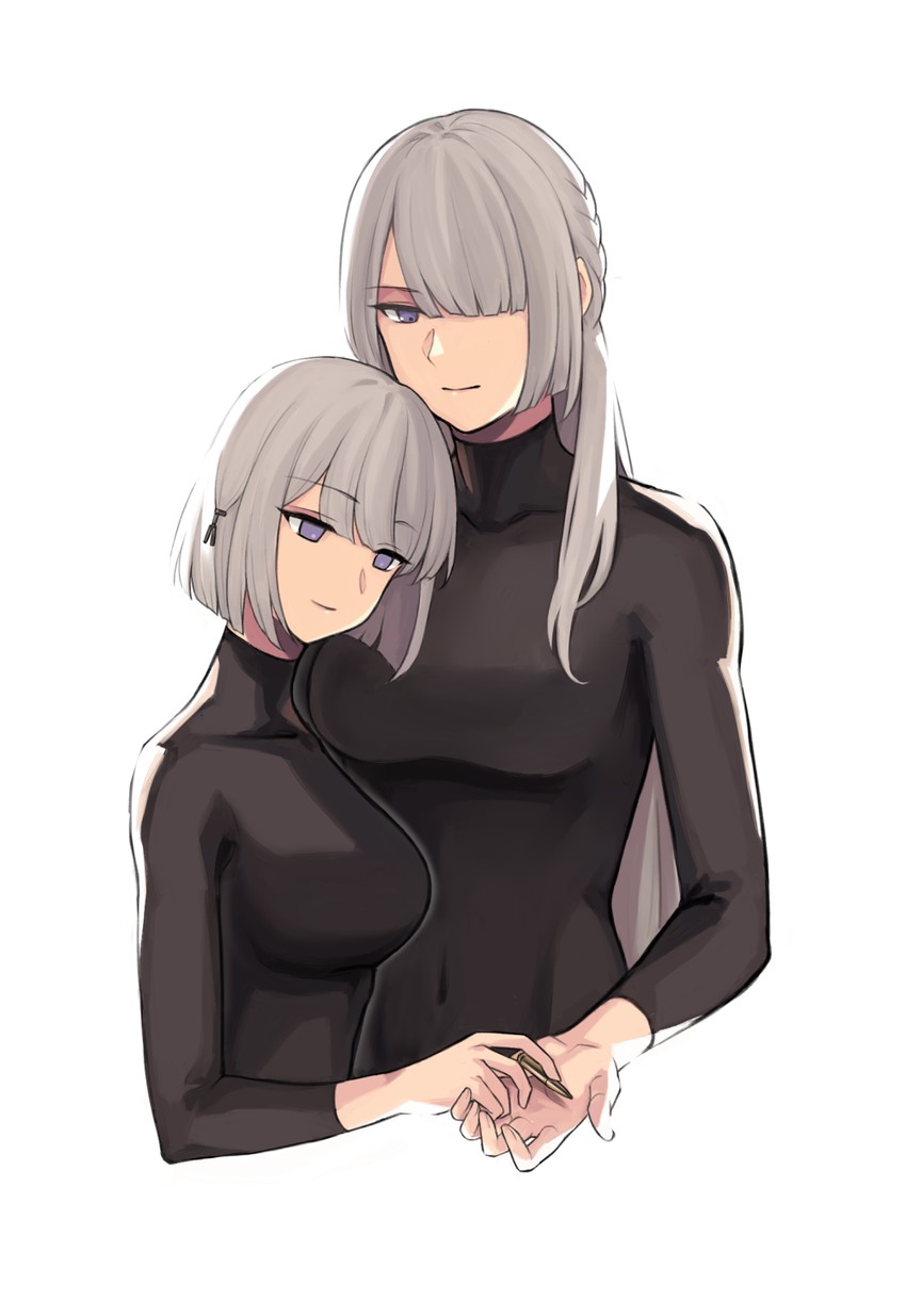 rpk-16 and ak-15 (girls' frontline) drawn by silayloe