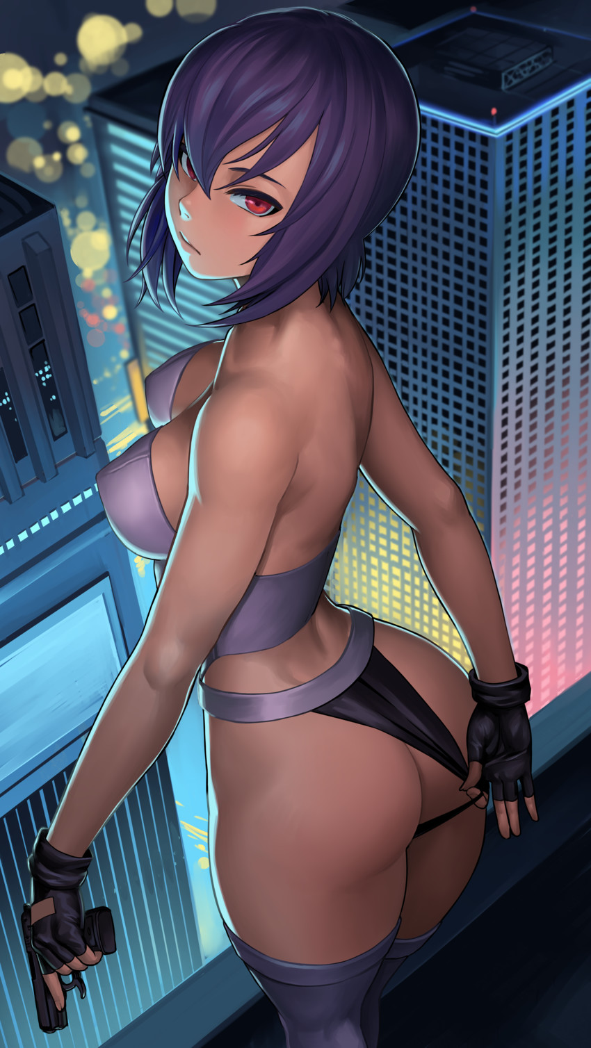 kusanagi motoko (ghost in the shell) drawn by lasterk