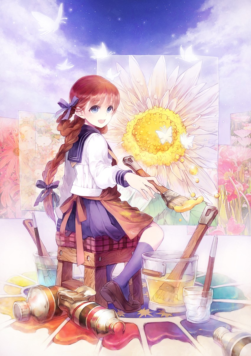 original and 1 more drawn by hakou_(barasensou)