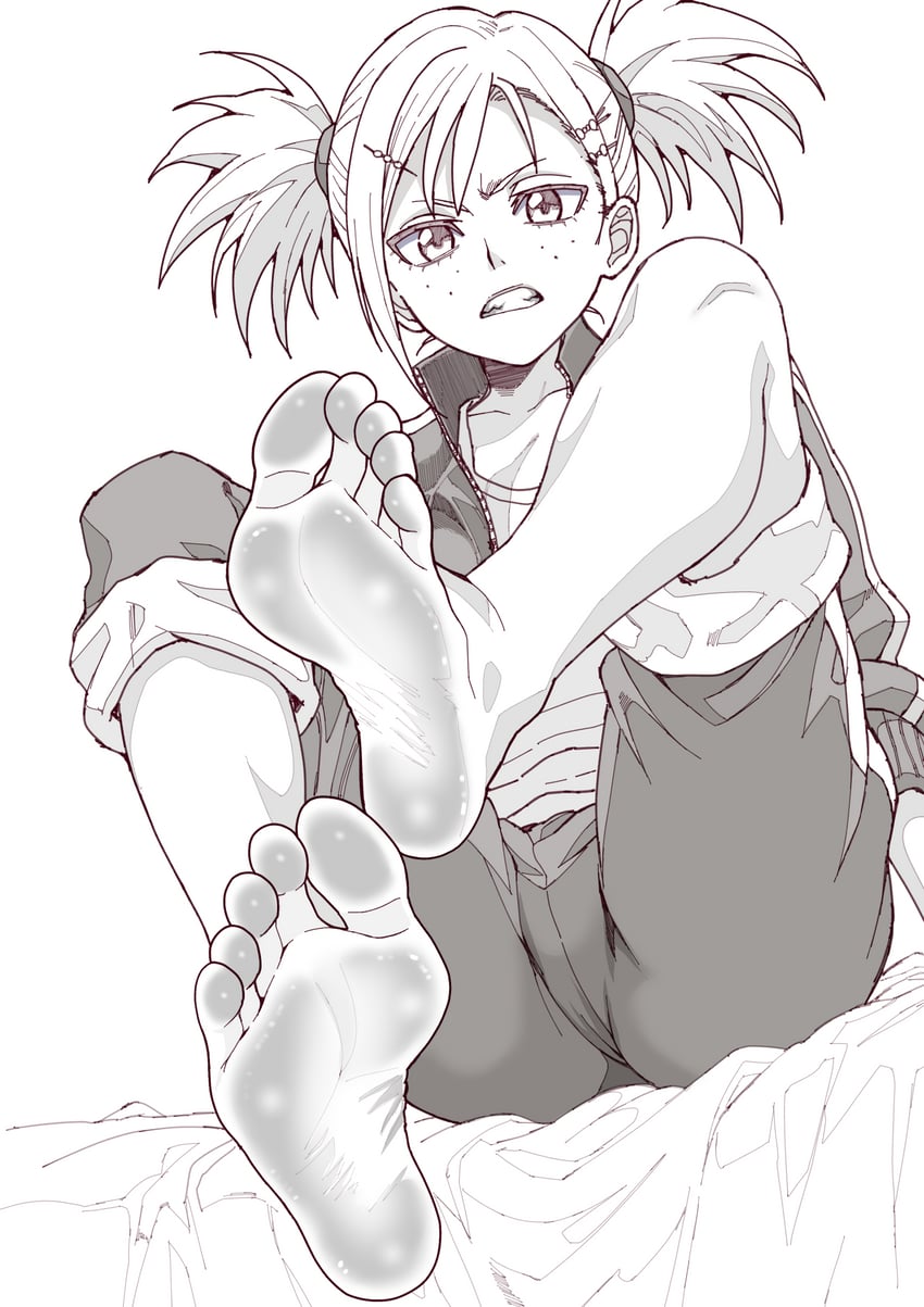 sarugaki hiyori (bleach) drawn by asikoma7777