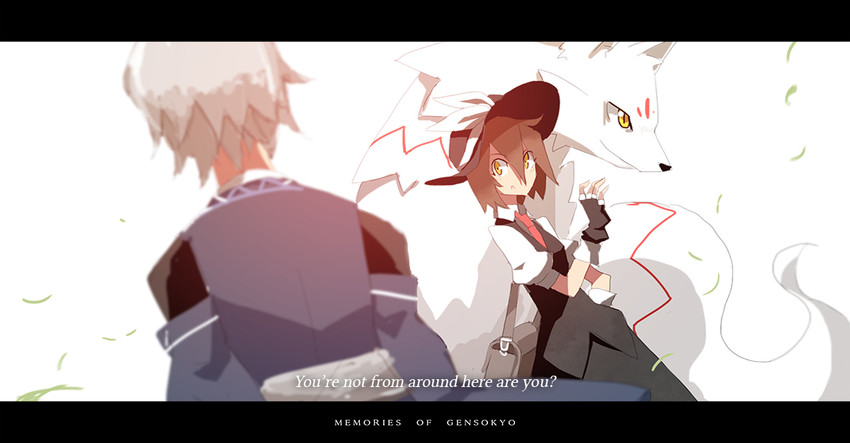 morichika rinnosuke and usami renko (touhou) drawn by lemonice