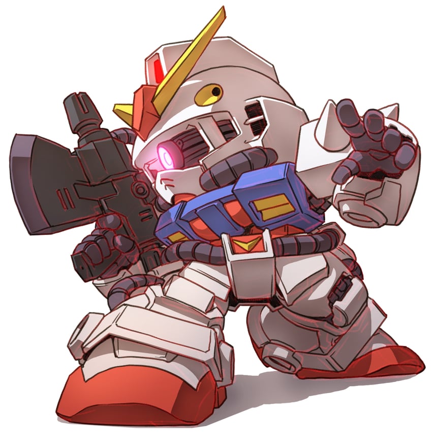 gm camouf (gundam and 2 more) drawn by susagane