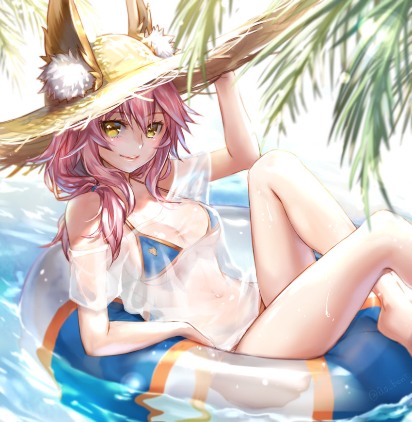tamamo and tamamo no mae (fate and 2 more) drawn by ao+beni