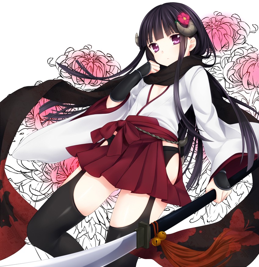 shirakiin ririchiyo (inu x boku ss) drawn by etou_(cherry7)