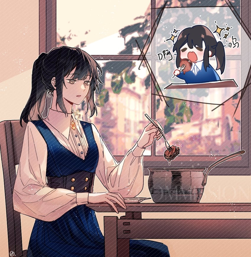 melissa moretti (lord of the mysteries) drawn by yubing156