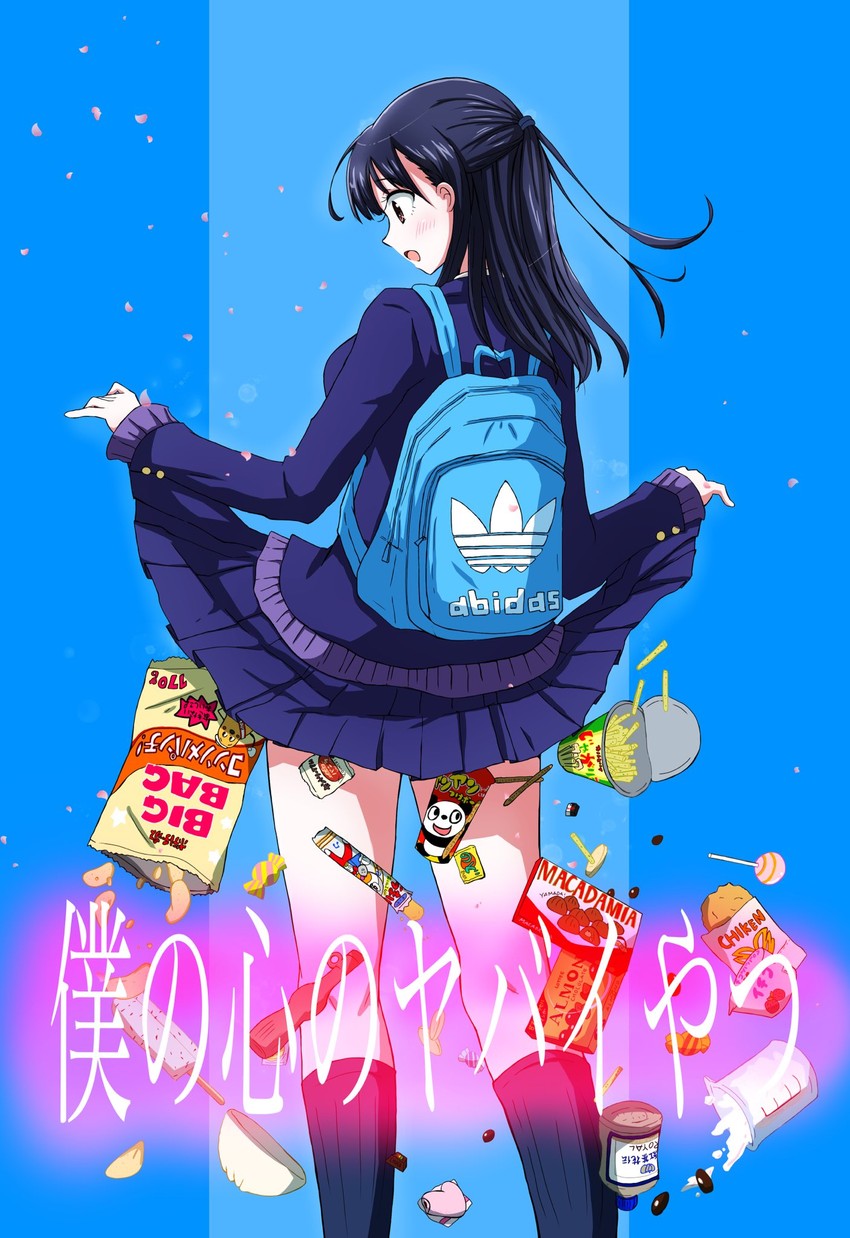senjougahara hitagi and yamada anna (monogatari and 2 more) drawn by kiiro