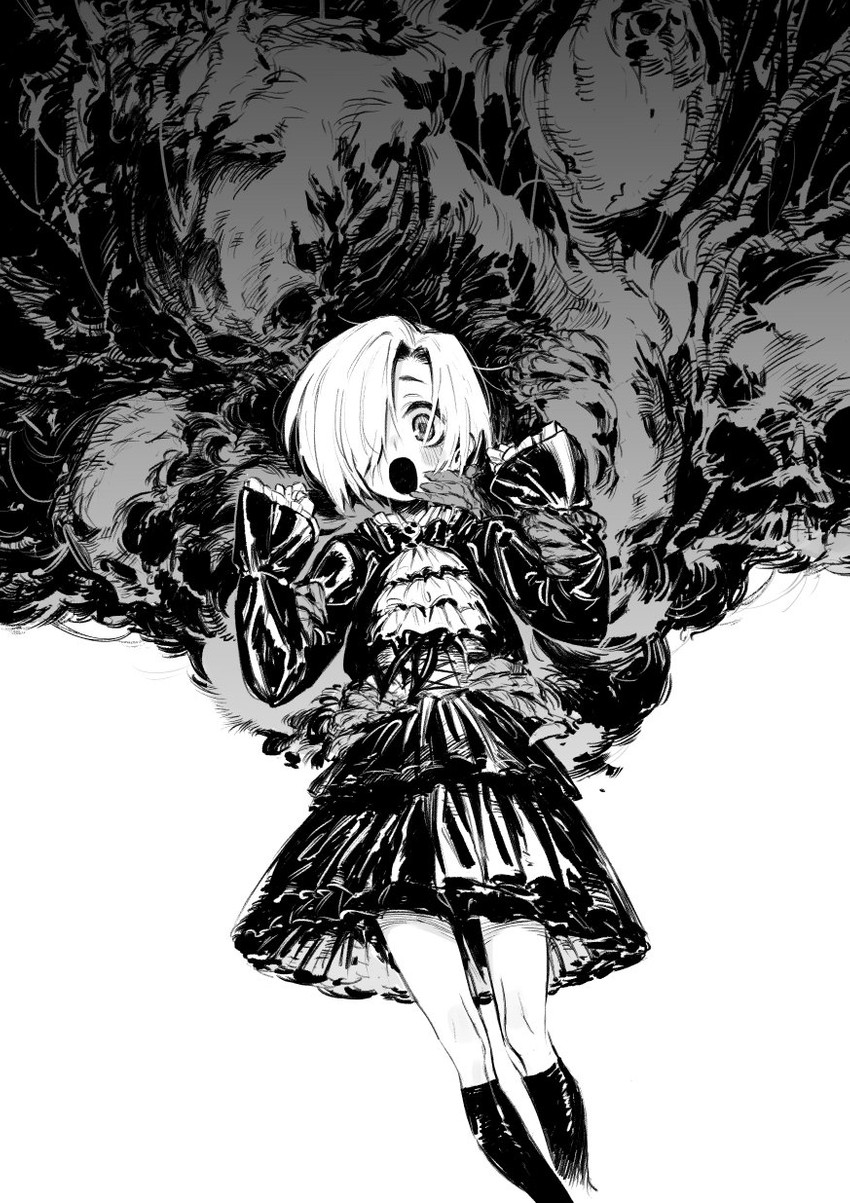 shirasaka koume (idolmaster and 1 more) drawn by chomoran