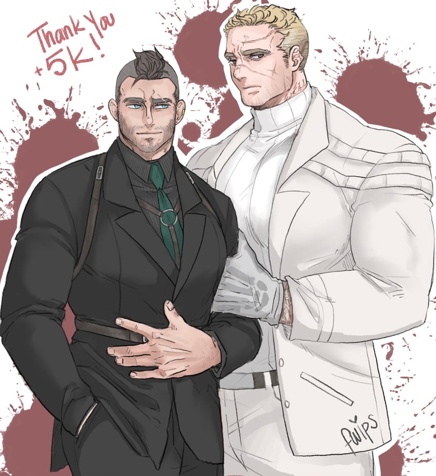 ghost and soap (call of duty and 1 more) drawn by chii_(fwipsart)