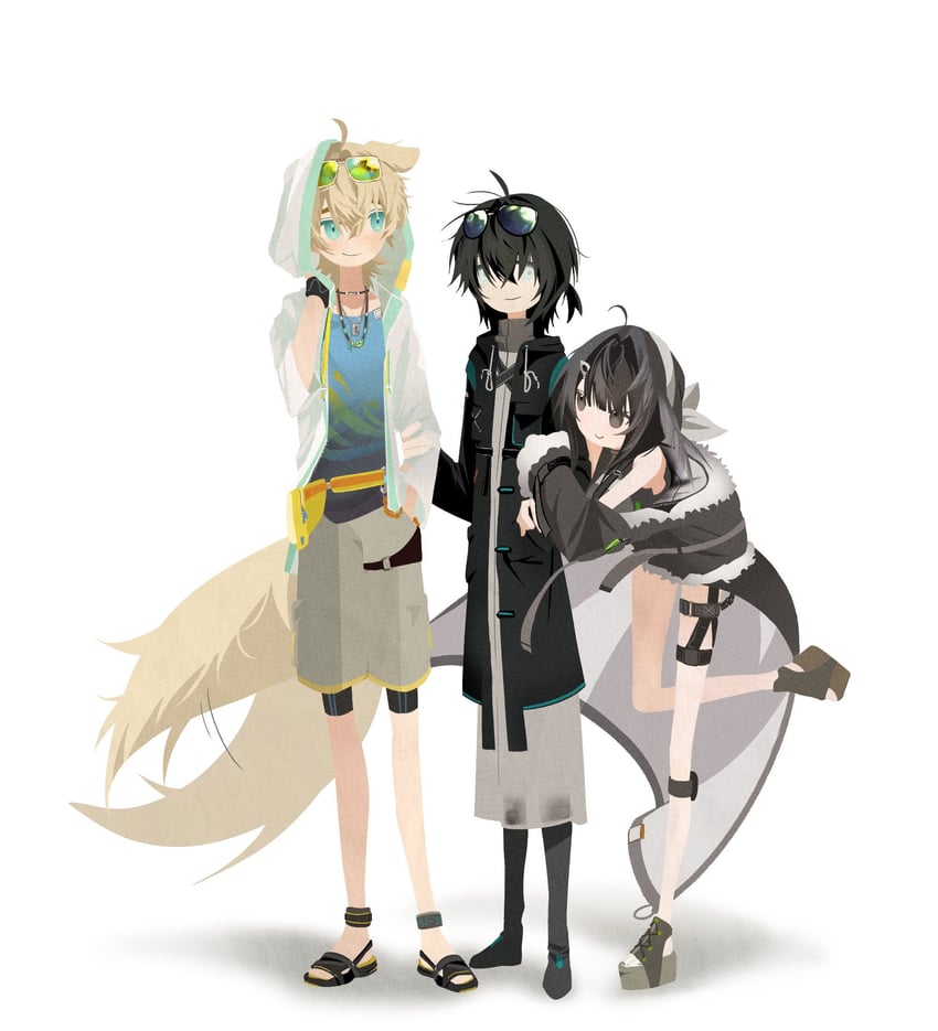 doctor, male doctor, la pluma, and tequila (arknights) drawn by thdtjddus2810