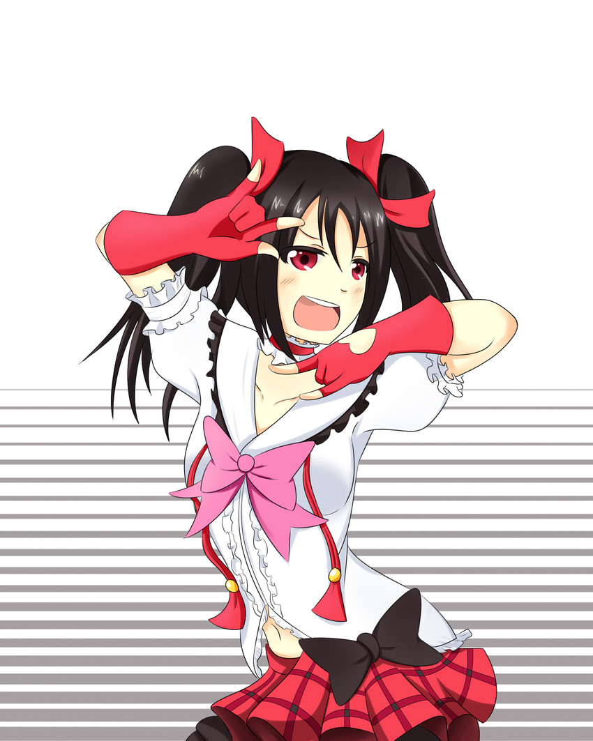 yazawa nico (love live! and 1 more) drawn by wangphing