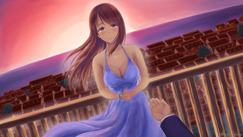 mifune miyu (idolmaster and 1 more) drawn by tono_munekage