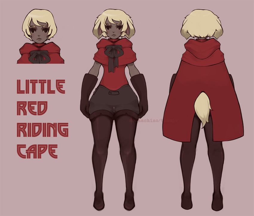 little red riding cape (original and 1 more) drawn by mocha_(mochamura)