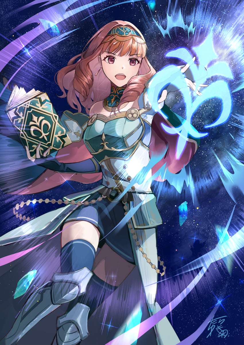 celica (fire emblem and 2 more) drawn by tarayuki