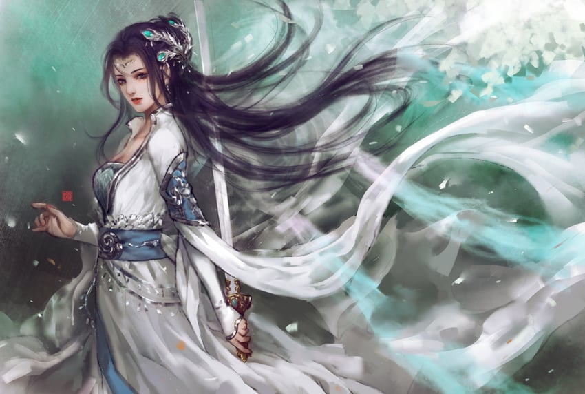 yun yun (doupo cangqiong) drawn by yun_yun_guan_bo