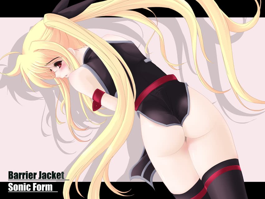 fate testarossa (lyrical nanoha and 3 more) drawn by frapowa