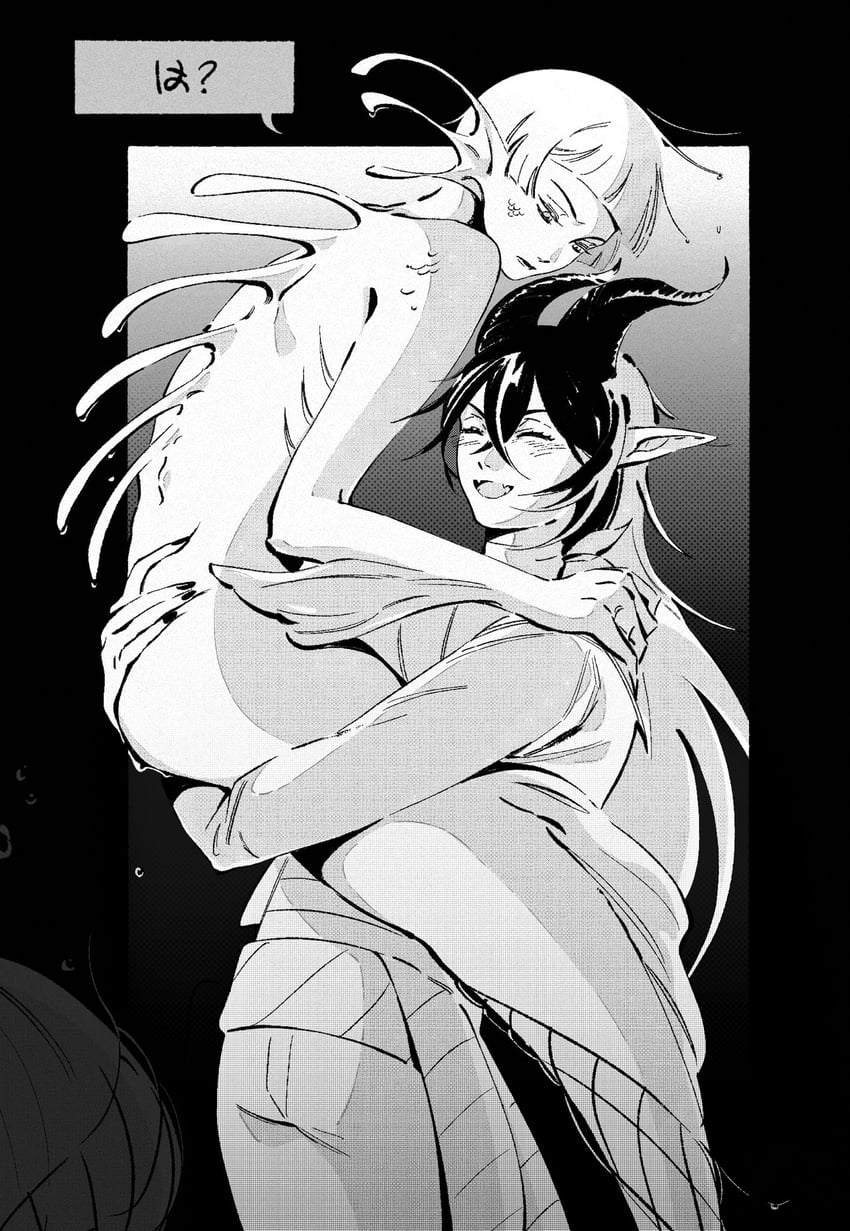 malleus draconia and rollo flamme (twisted wonderland) drawn by haixindhua